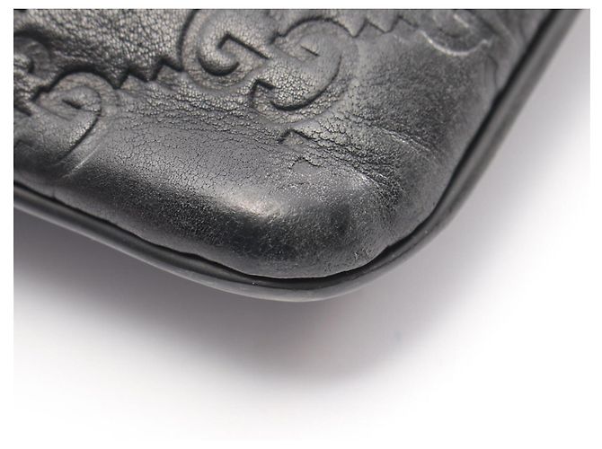Borsa a Spalla Gucci Guccissima Nero - vista 6