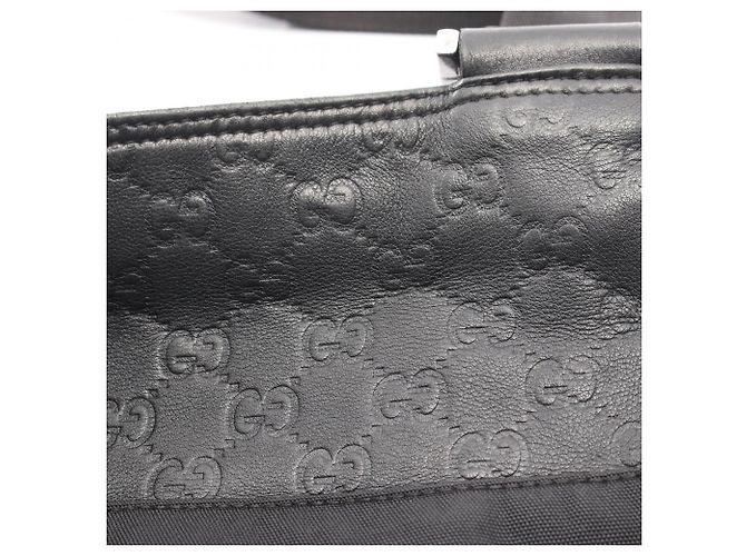 Borsa a Spalla Gucci Guccissima Nero - vista 7