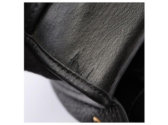 Borsa in pelle nera Christian Dior Nero - vista 5