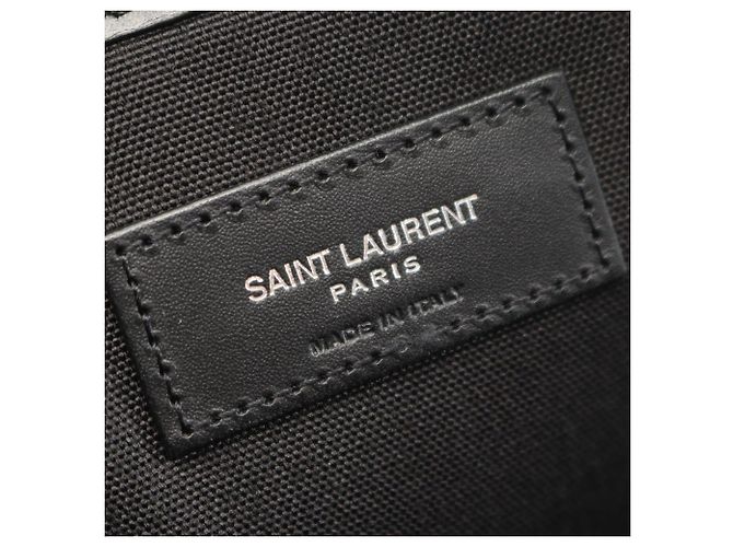Zaino/Borsa Yves Saint Laurent Paris City Nero - vista 4