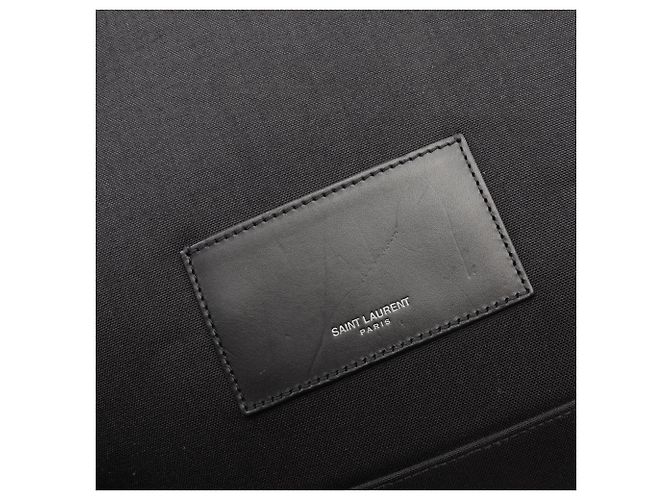 Zaino/Borsa Yves Saint Laurent Paris City Nero - vista 5