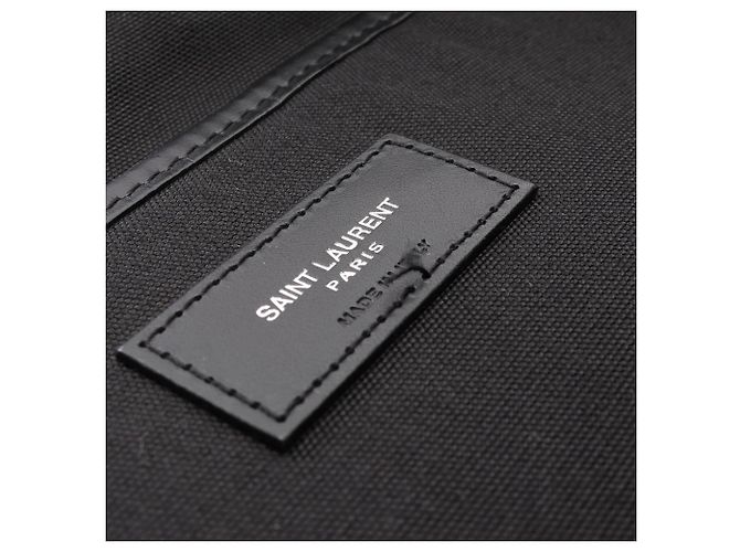 Zaino/Borsa Yves Saint Laurent Paris City Nero - vista 9