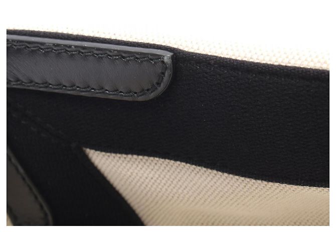 Everyday Borsa Tote Balenciaga NAVY CABAS S Nero Bianco - vista 6