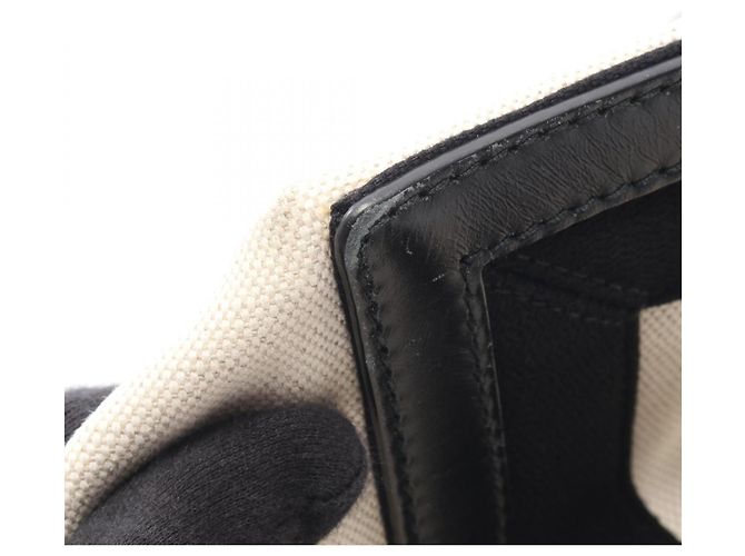 Everyday Borsa Tote Balenciaga NAVY CABAS S Nero Bianco - vista 7