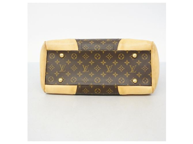 Borsa Louis Vuitton Monogram Beverly GM Marrone - vista 3