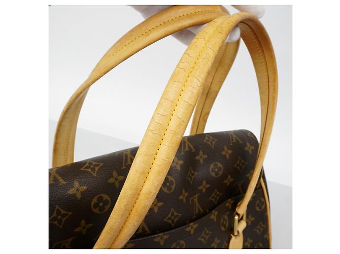 Borsa Louis Vuitton Monogram Beverly GM Marrone - vista 8
