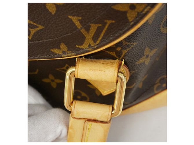 Borsa Louis Vuitton Monogram Beverly GM Marrone - vista 9