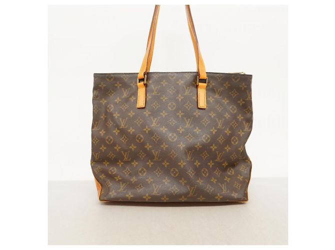 Borsa Tote Louis Vuitton Monogram Cabas Mezzo Marrone - vista 15