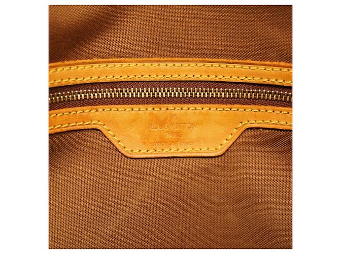 Borsa Tote Louis Vuitton Monogram Cabas Mezzo Marrone - vista 5