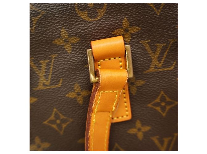 Borsa Tote Louis Vuitton Monogram Cabas Mezzo Marrone - vista 9
