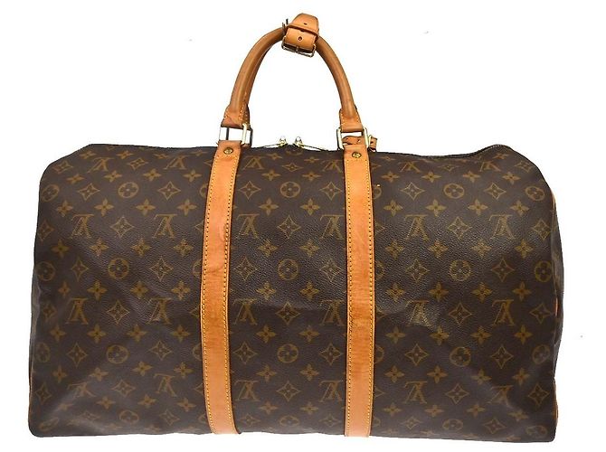 Louis Vuitton Keepall Monogram Canvas 50 Brown - view 2