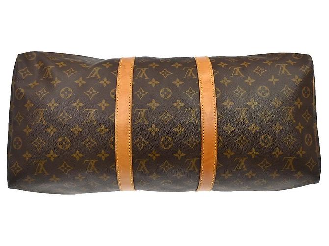 Louis Vuitton Keepall Monogram Canvas 50 Brown - view 7
