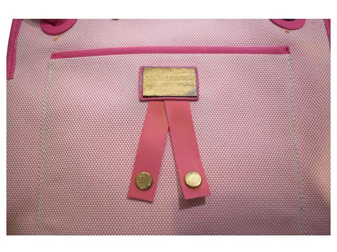 Louis Vuitton That's Love Borsa a Spalla Tela Rosa Cruise 2005 Beige - vista 13