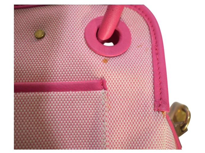 Louis Vuitton That's Love Borsa a Spalla Tela Rosa Cruise 2005 Beige - vista 14