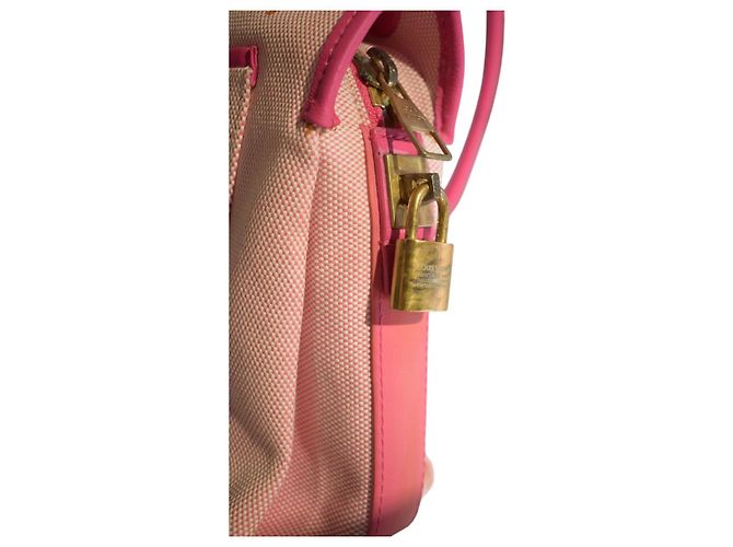 Louis Vuitton That's Love Borsa a Spalla Tela Rosa Cruise 2005 Beige - vista 16