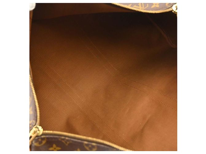 Louis Vuitton Keepall Bandouliere Monogram Canvas 50 Marron - vue 3