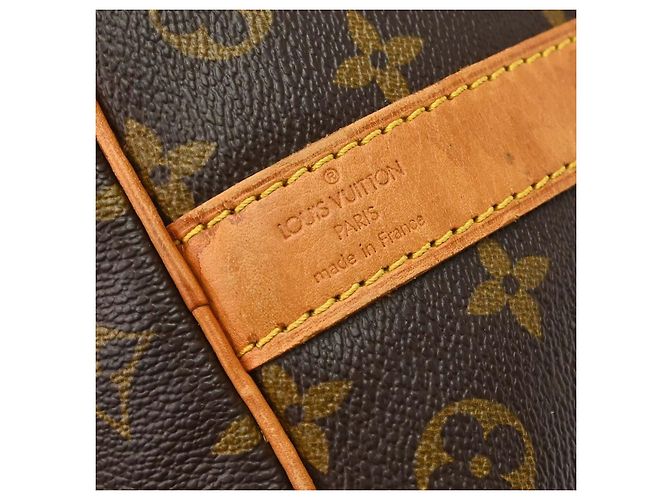 Louis Vuitton Keepall Bandouliere Monogram Canvas 50 Marron - vue 4