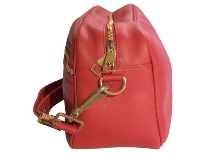 Louis Vuitton Sofia Coppola SC Borsa Bowling Slim Pelle Rossa Rosso - vista 9