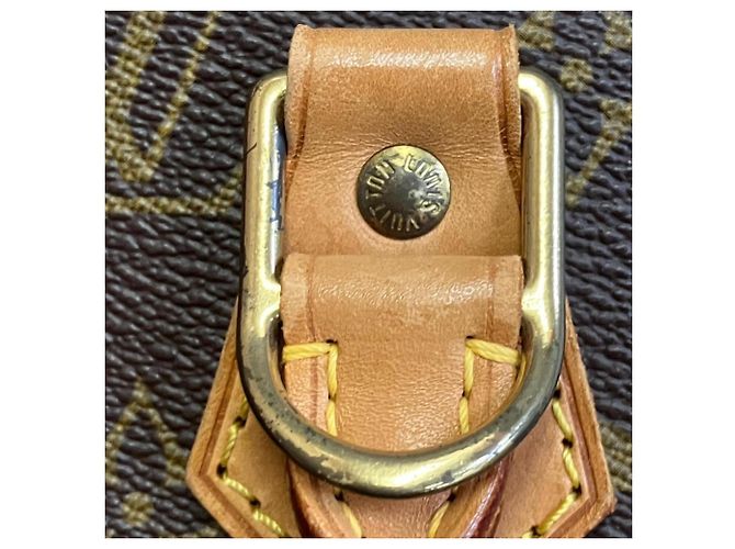 Borsa Louis Vuitton Alma Marrone - vista 9