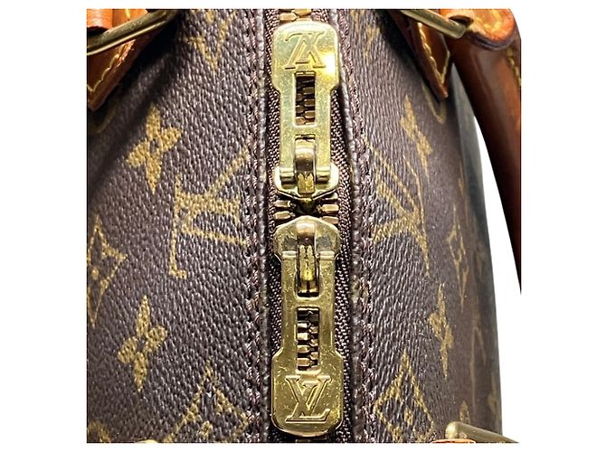 Borsa Louis Vuitton Alma Marrone - vista 9
