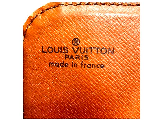 Borsa a tracolla Louis Vuitton Monogram Cartouchiere MM Marrone - vista 4