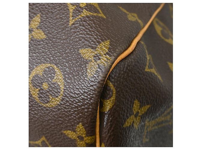 Louis Vuitton Keepall Bandouliere Monogram Canvas 60 Marron - vue 7