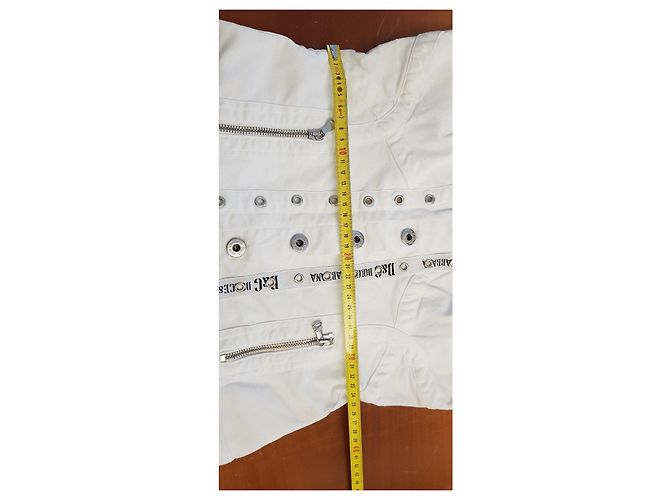 Corset de algodão branco Dolce & Gabbana - vista 15