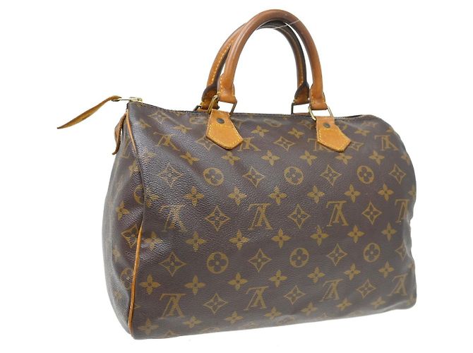 Louis Vuitton Speedy Monogram Canvas 30 Marrone - vista 2