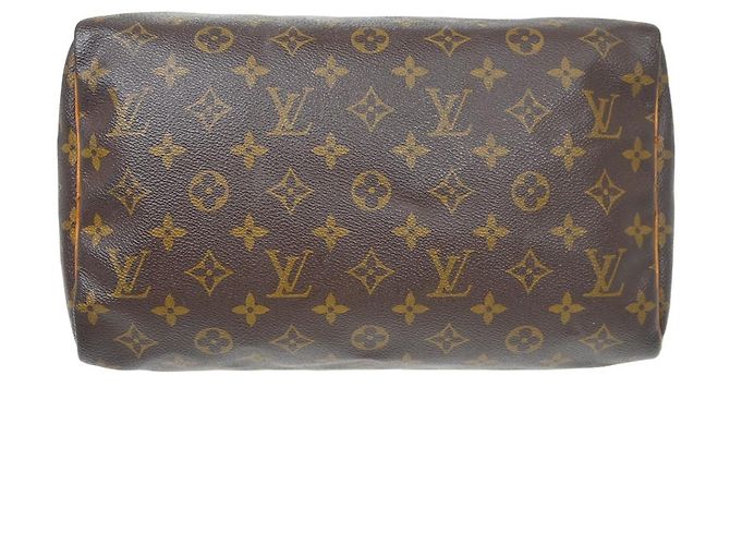 Louis Vuitton Speedy Monogram Canvas 30 Marrone - vista 7