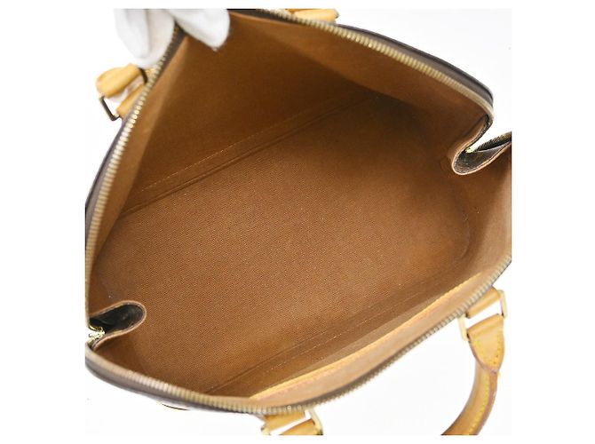 Borsa Louis Vuitton Alma Monogram Canvas PM Marrone - vista 3