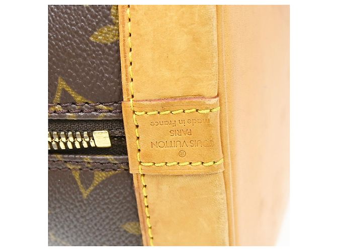 Borsa Louis Vuitton Alma Monogram Canvas PM Marrone - vista 4