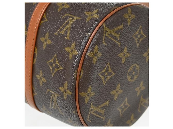 Borsa Louis Vuitton Papillon Monogram Canvas 30 Marrone - vista 6