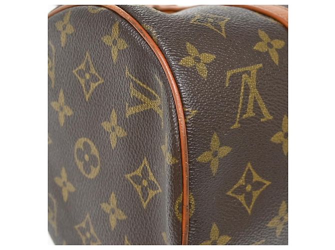 Borsa Louis Vuitton Papillon Monogram Canvas 30 Marrone - vista 7