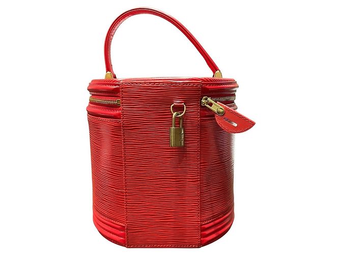 Borsa Louis Vuitton Cannes Rosso - vista 2