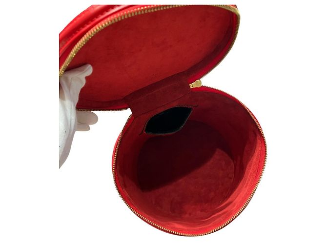 Borsa Louis Vuitton Cannes Rosso - vista 7