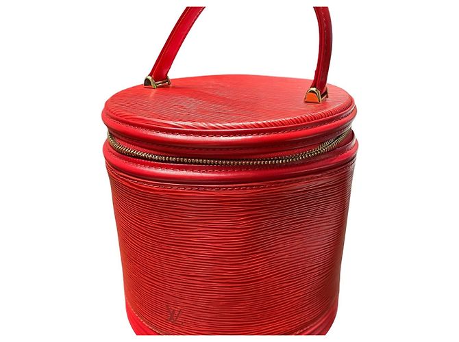 Borsa Louis Vuitton Cannes Rosso - vista 9