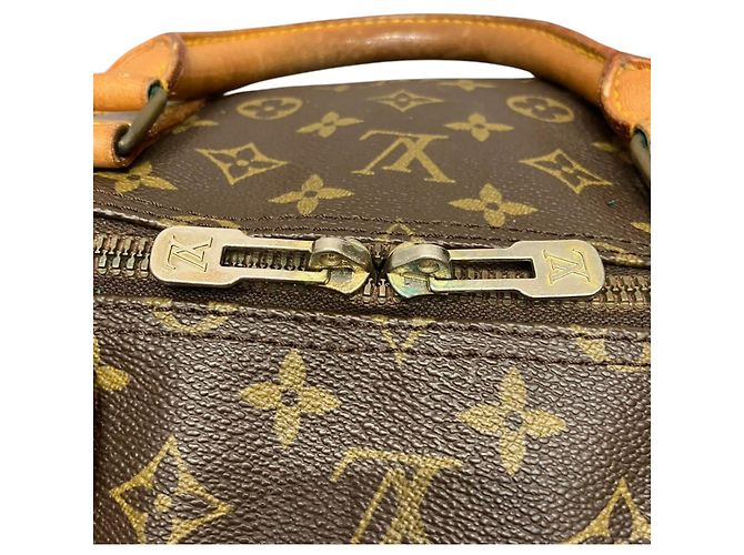 Borsa Boston Louis Vuitton Keepall 60 Marrone - vista 8
