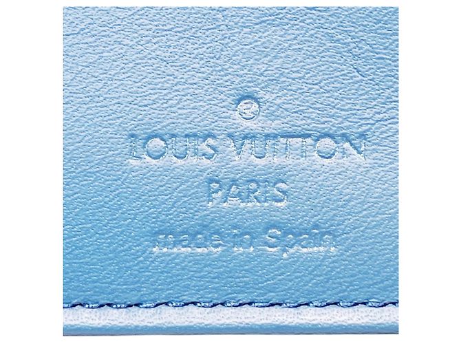 Louis Vuitton Taiga Zippy Wallet Blau - Ansicht 4