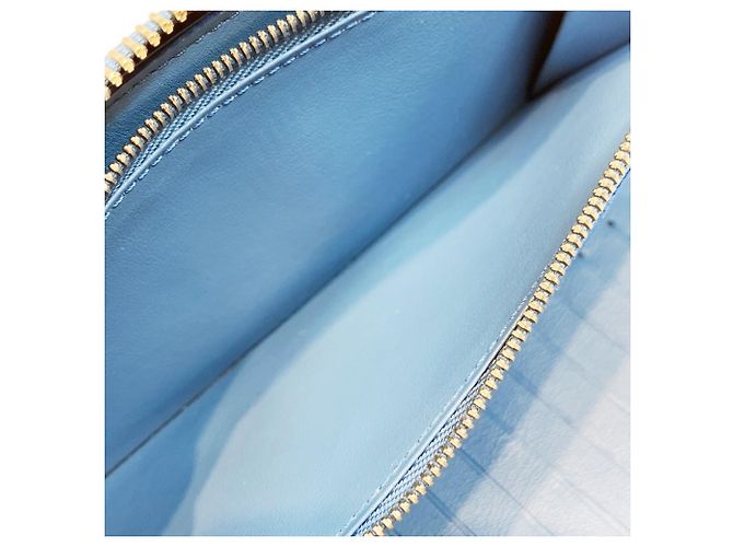 Louis Vuitton Taiga Zippy Wallet Blau - Ansicht 5