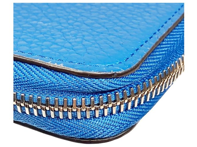 Louis Vuitton Taiga Zippy Wallet Blau - Ansicht 7