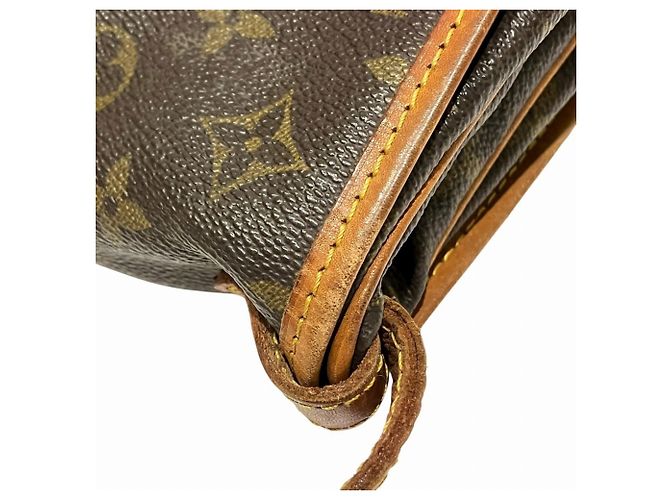 Borsa a Spalla Louis Vuitton Saumur 30 Marrone - vista 8