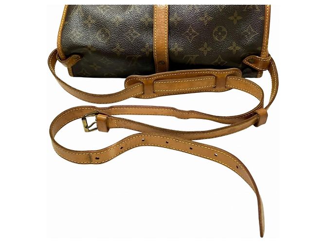 Borsa a Spalla Louis Vuitton Saumur 30 Marrone - vista 9