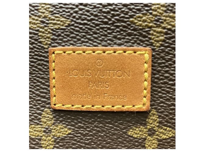 Borsa a Spalla Louis Vuitton Saumur 30 Marrone - vista 4