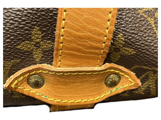 Borsa a Spalla Louis Vuitton Saumur 30 Marrone - vista 9