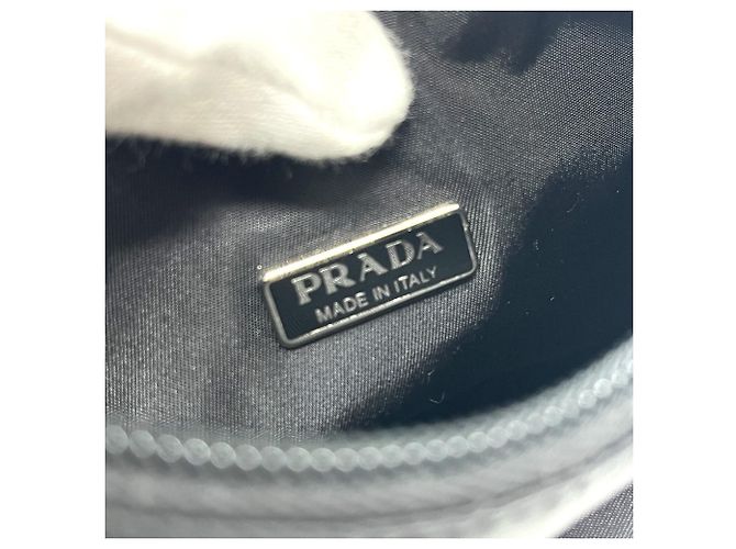 Prada MV515 Triangle Logo Hobo Bag Schwarz - Ansicht 10