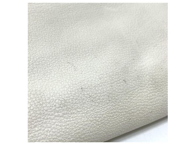 PRADA 1BD159 Borsa 2-Way in pelle Vitello Daino Bianco - vista 6