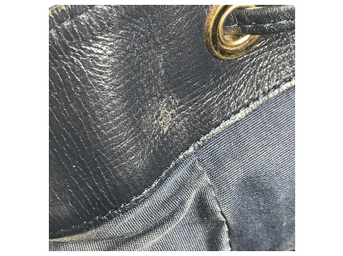 Borsa a Spalla Louis Vuitton Monogram Idylle Noe PM Nero Blu navy - vista 17