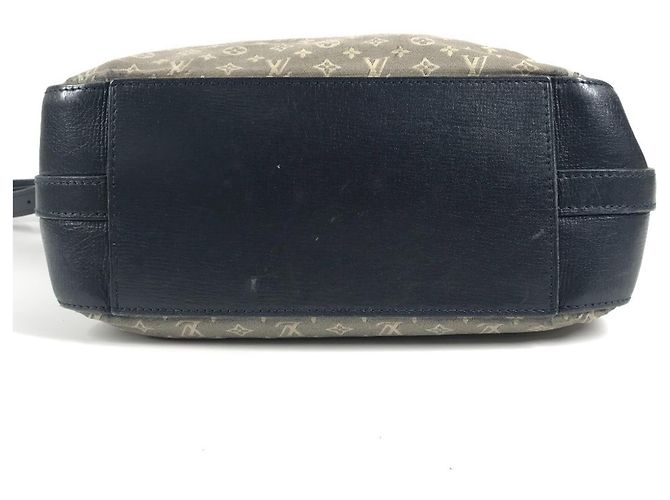 Borsa a Spalla Louis Vuitton Monogram Idylle Noe PM Nero Blu navy - vista 5