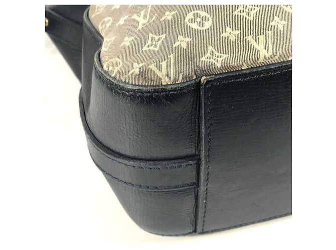 Borsa a Spalla Louis Vuitton Monogram Idylle Noe PM Nero Blu navy - vista 7