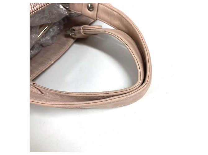 Chanel Schultertasche aus rosa Baumwolle Pink - Ansicht 9